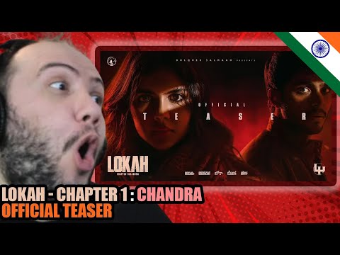 🇮🇳 WOW KERALA! Lokah - Chapter 1 - Chandra | Official Teaser 4K | Kalyani | Naslen | Producer Reacts