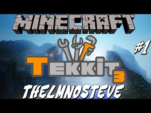 Tekkit: Dungecraft - Building My House! - Part 1