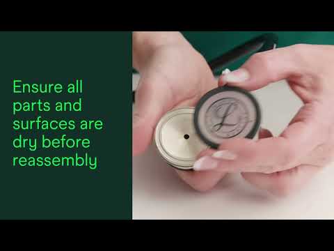 Cleaning Your Littmann Stethoscope