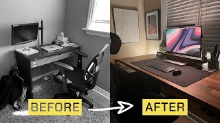 My simple and budget friendly desk makeover 2025