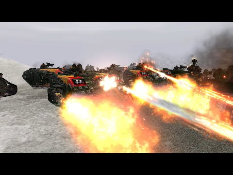 Unification Mod 2021: Salamanders vs World Eaters vs Orks vs Thousand Sons - Dawn Of War: Soulstorm