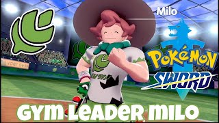 Pertarungan Seru vs Gym Leader Milo! 🌱🔥 - Pokemon Sword