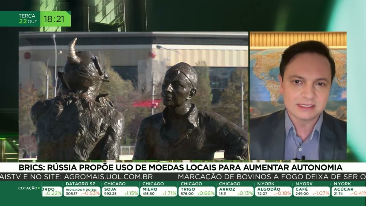 BRICS: Rússia propõe uso de moedas locais para aumentar autonomia