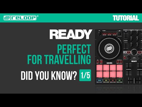 Reloop Ready - Portable Controller for Serato - Perfect for travelling. Did you Know? (Tutorial 1/5)