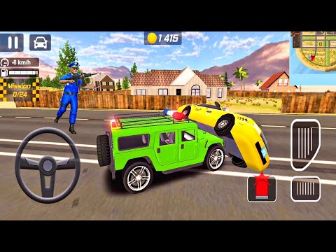 America Crazy Police Car Drift Driving Simulator Games - Android Gameplay