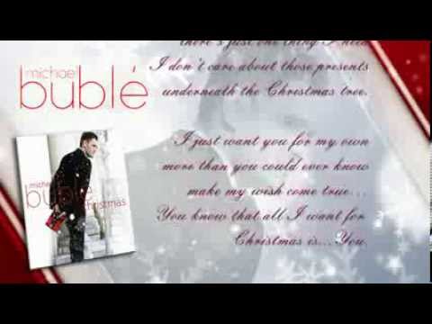 Michael Bublé - All I Want For Christmas Is You Lyrics
