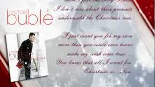 Michael Bublé - All I Want For Christmas Is You Lyrics