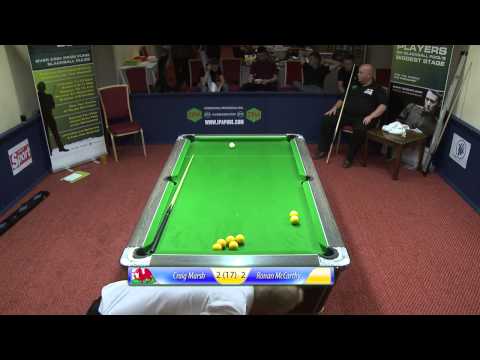 Marsh -v- McCarthy, Pool, IPA Tour Nottingham