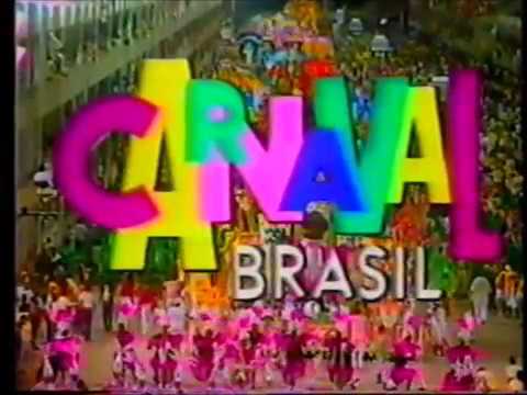 Chamada Rede Manchete - Desfile das Escolas de Samba do Rio de Janeiro de 1990