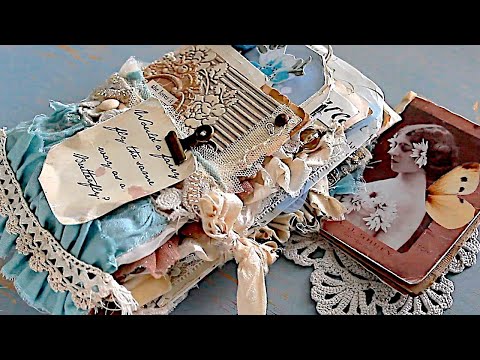 A Vintage Paper Bag Junk Journal |  FULL Flip Through Of She Found Her Wings