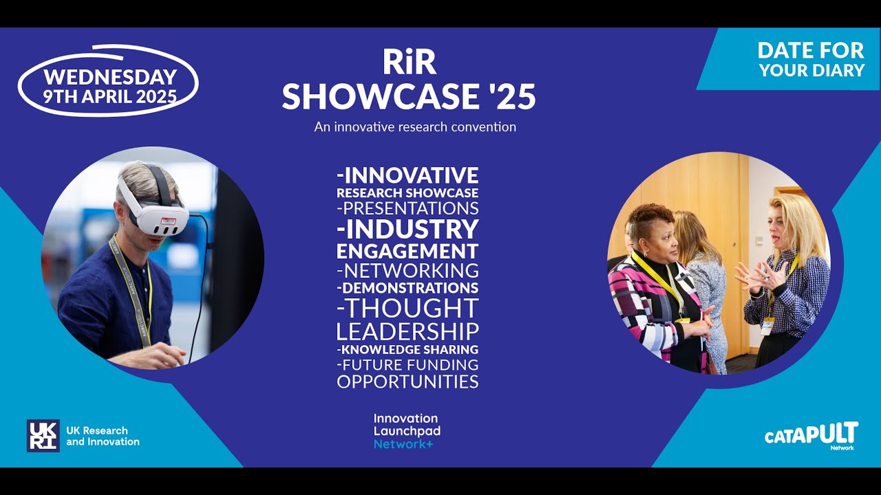 RiR Showcase '25: Big Ideas, Real Impact | Innovation Launchpad Network+