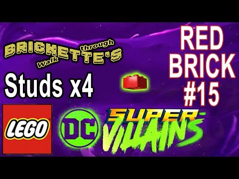 Studs x4 Red Brick in Part 15 (Level 15): “Darkseid Of The Moon” in LEGO DC Super Villains