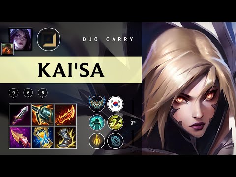 Kai'Sa ADC vs Sivir - KR Challenger Patch 25.22