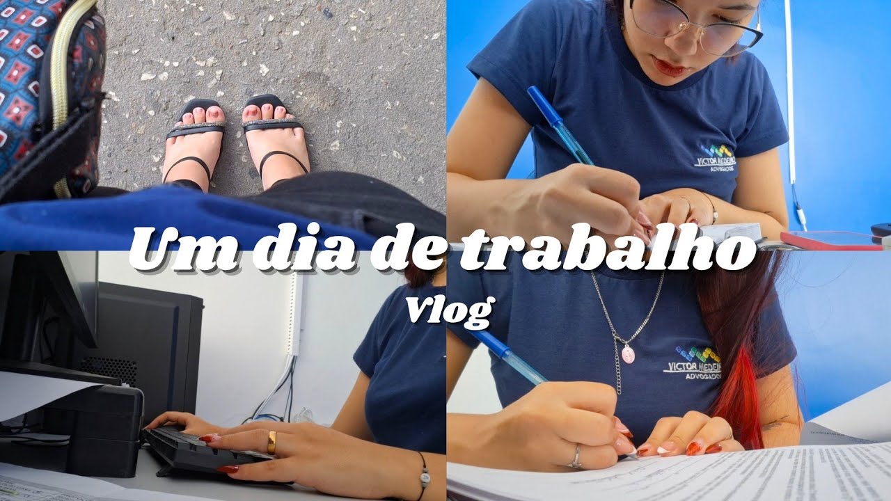 UM DIA DE TRABALHO || Samylla Clisley🍒✨