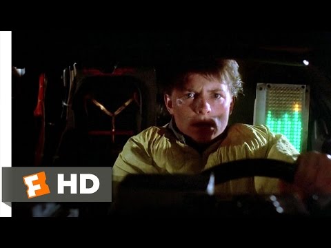 Back to the Future (3/10) Movie CLIP - Back in Time
