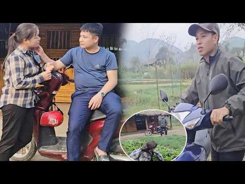 Just as Chuc left, that man appeared, making Hang anxious.