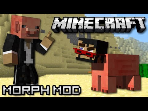 CaptainSparklez - Minecraft: Become a Mob! (Morph Mod Showcase)