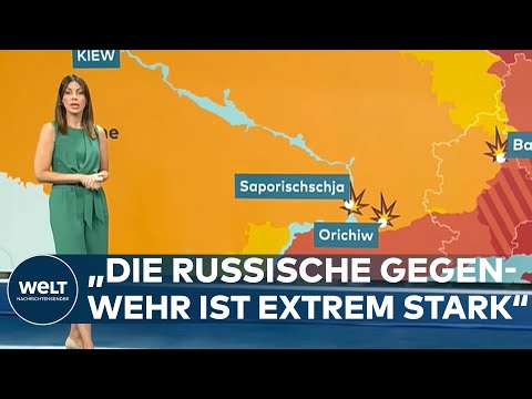 LAGE DER GEGENOFFENSIVE: Ukraine meldet kleinere Fortschritte – "Russische Gegenwehr extrem stark"