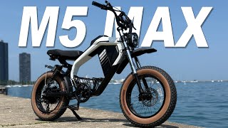 This E-Bike Looks Like Nothing Else! Luckeep M5 Max