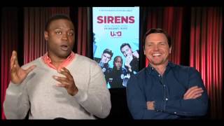 Sirens Season 1 Exclusive: Kevin Daniels and Michel Mosley video