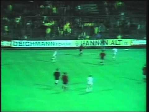 1977 September 28 Borussia M'Gladbach West Germany 1 Vasas Budapest Hungary 1 Champions Cup