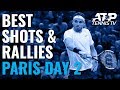Best Shots & Great Rallies | Paris 2019 Day 2