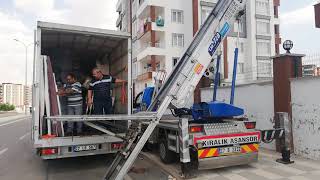 Mobil asansörle ev taşıma nasıl yapılır?