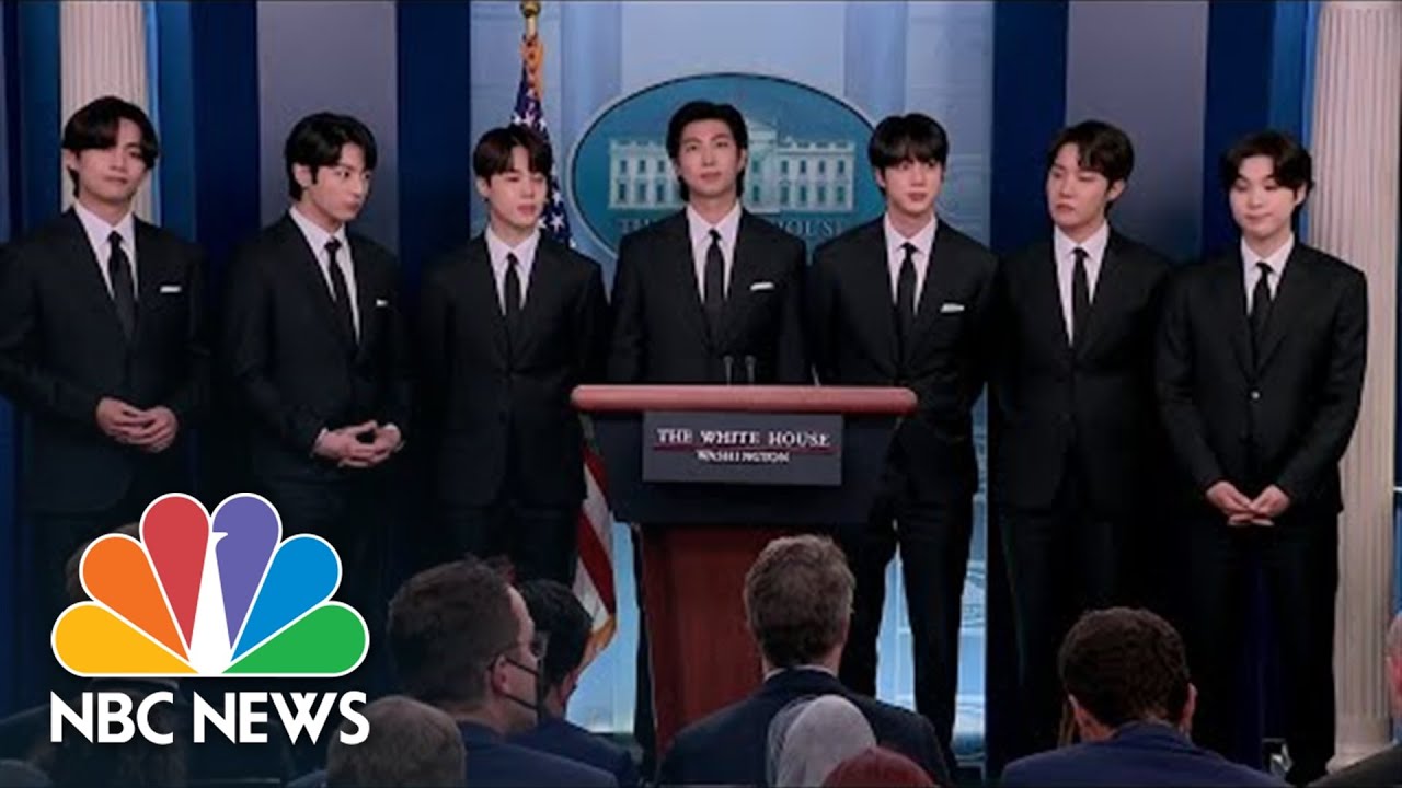 BTS Visits White House To Discuss Asian Inclusion And Representation thumnail