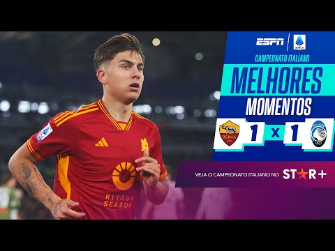 Gols e lances de Roma x Atalanta
