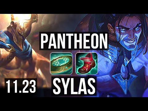 PANTHEON vs SYLAS (MID) | Rank 5 Panth | EUW Grandmaster | 11.23