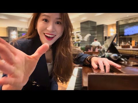 🔴Surprise Hotel Lounge Piano Livestream - Washington D.C. 5/8