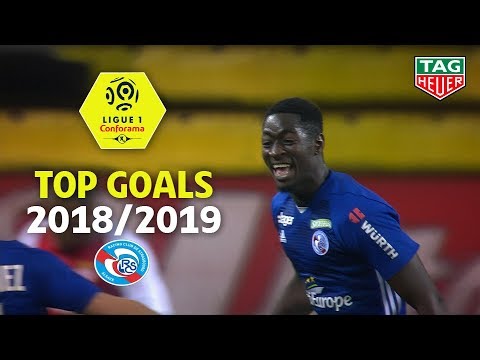 Top 3 goals RC Strasbourg Alsace | season 2018-19 | Ligue 1 Conforama