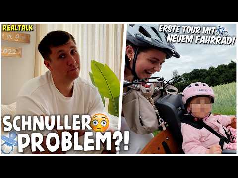 ZOEY hat ein SCHNULLER PROBLEM?!😳 + MONE auf ERSTER TOUR mit NEUEM E-BIKE!😍 | kobexmone
