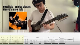 Novelists FR - Smoke Signals Cover (Pierre's Intro Solo) - ON SCREEN TABS