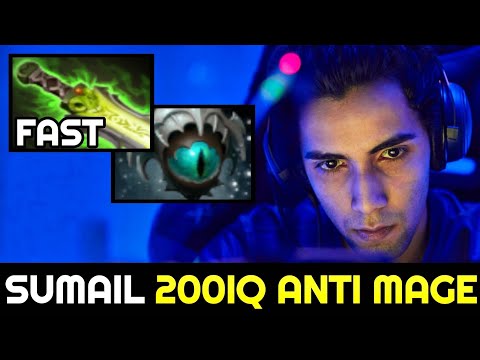 SUMAIL 200IQ Counter Build Anti Mage with Ethereal Blade + Skadi
