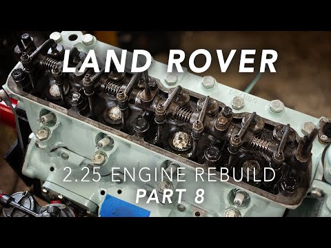 Engine Rebuild // Part 8 - Tappets & Rocker Shaft // Land Rover 2.25