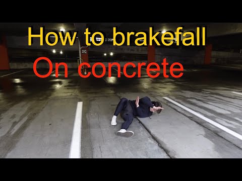 How to flip break fall even on concrete