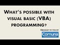 What S Possible In Visual Basic VBA For Microsoft Office Demonstration