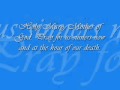 HAIL MARY RELIGIOUS SONG LYRICS