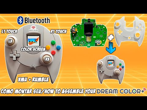 ドリームキャストのコントローラをツインスティック化，振動やマイク