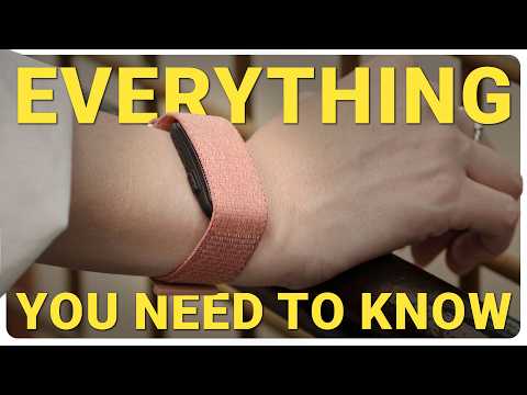 Išmanioji fitneso apyrankė Garmin CIRQA™ Smart Band | Juodos spalvos, L–XL video