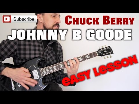 How to play Johnny B Goode on Guitar | easy guitar tutorial