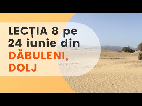LECTIA 8 LIVE DIN DĂBULENI, DOLJ – promo