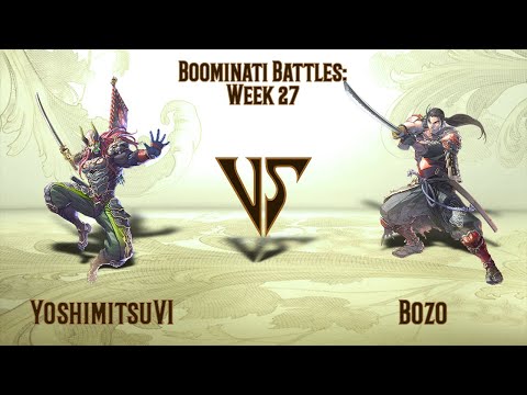 YoshimitsuVI (Yoshimitsu) VS Bozo (Mitsurugi) - BB: Week 27 (22.10.2020)