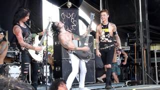 Black Veil Brides - Fallen Angels - Live 8-3-13 Vans Warped Tour
