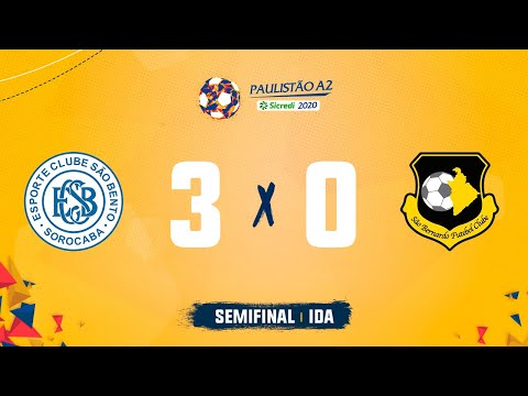 São Bento 3 x 0 São Bernardo - Semifinal do Final Paulistão A2 Sicredi