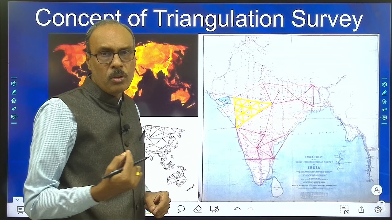 Surveying-II Triangulation – Lecture-1  Triangulation Basic (U3L1)