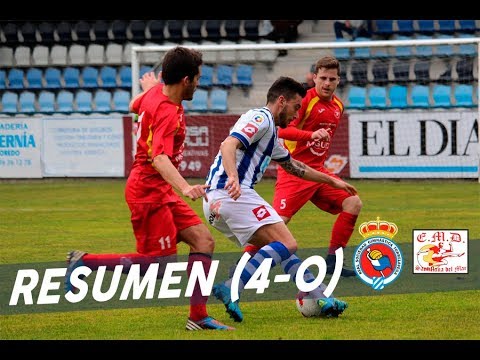 Resumen R.S. Gimnástica - E.M.D. Santillana (4-0) 04/03/2018