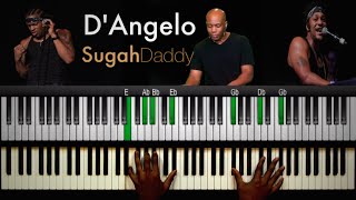 D&#39;Angelo - &quot;Sugah (Sugar) Daddy&quot; Instrumental (Piano Edition)