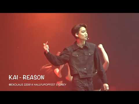 220813 KAI - REASON #hallyupopfest Sydney [EXOLAUS Fancam]